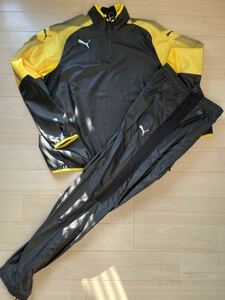 SALE★P PUMA ピステウェア　黒黄　XL