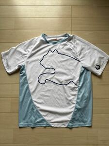 SALE*P PUMA short sleeves training wear light blue 