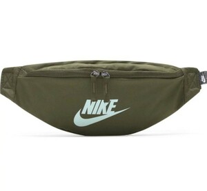 NIKE ナイキ ウエストポーチ ヒップバッグ ヘリテージ カーゴカーキ 緑 ボディバッグ ウエストバッグ
