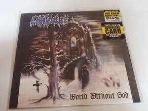 CONVULSE / World Without God LTD LP DEMIGOD PESTIGORE ABHORRENCE DEMILICH DISGRACE FUNEBRE THRASH DEATH METAL デススラッシュメタル