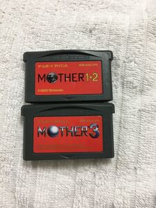 MOTHER1+2 MOTHER3 マザー GBA ゲームボーイアドバンス