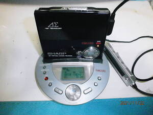 SHARP IM-DR80-B Auvi シャープドルビーサラウンドアンプ搭載 MDレコーダー中古ジャンク品