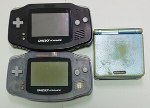 ☆ゲームボーイアドバンス☆SP☆まとめ☆動作品ですがジャンク扱いです☆