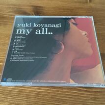 小柳ゆき / MY ALL.. 中古CD 帯_画像4