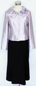  new goods 42900 jpy 13 number Hardy Amies formal jacket wedding setup . lady's purple purple 