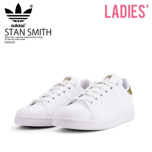 # new goods #adidas / Adidas #STAN SMITH J Stansmith #24.5cm# lady's Kids model shoes sneakers white H68620