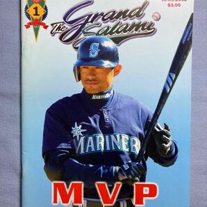 《最終値下》【MLB】79・２００２年　イチロー表紙の冊子　『The Grand Salami』　佐々木主浩　長谷川滋利　５３ページ　マリナーズ