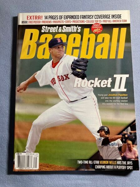 《最終値下》【MLB】213・２００７年　米野球雑誌　『BASEBALL』　松坂大輔　ルーキー・イヤー　松井秀喜