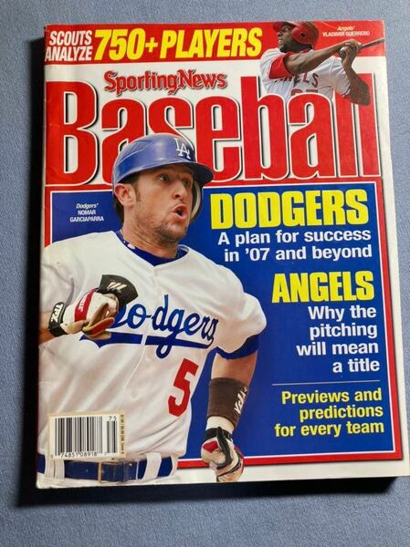 《最終値下》【MLB】214・２００７年　米野球雑誌　『Baseball』　イチロー　ケン・グリフィー・ジュニア