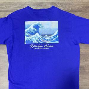 葛飾北斎 富嶽三十六景 神奈川沖浪裏 Tシャツ