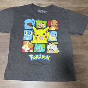 ポケモン ピカチュウ メンズ 大人用 Tシャツ (Pokmon T-shirt)