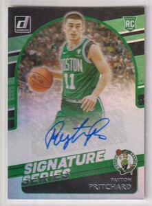 NBA PAYTON PRITCHARD AUTO 2020-21 PANINI DONRUSS SIGNATURE SERIES BASKETBALL CELTICS ROOKIE Autograph プリチャード 直筆 サイン