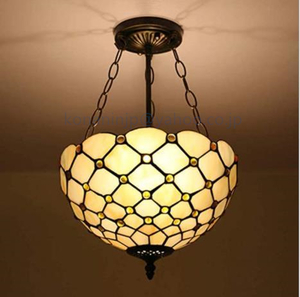  beautiful goods appearance * stained glass pendant light gorgeous ceiling lighting stained glass lamp glasswork goods 