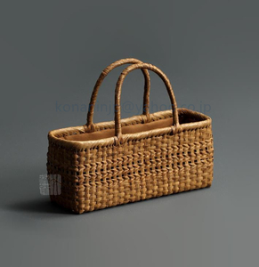  popular beautiful goods * high quality * worker handmade superior article mountain .. basket bag hand-knitted mountain ... bag basket cane basket high class UP handbag 