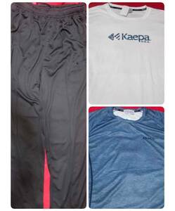 《新品》Kaepa 速乾半袖Tシャツ2枚&ジャージパンツ 上下 LL
