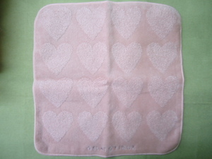  Gelato Pique pink Heart handkerchie 