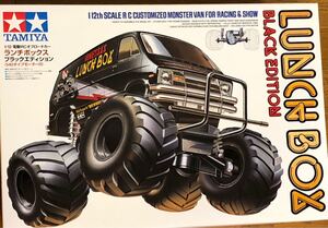 タミヤ ランチボックス ブラックエディション【新品・未組立】 1/12電動RCオフロードカー