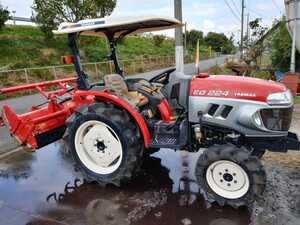 ヤンマーサンバイザー屋根付きトラクターEG224☆極上美品☆24馬力☆使用時間783時間