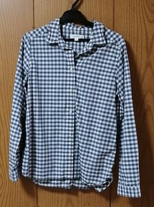 ニコアンド　 チェックシャツ ギンガムチェック　サイズ3 L