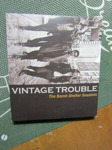 【中古美品ＣＤ/ロック】 「VINTAGE TROUBLE/The Bomb Shelter Sessions」　2010年 10曲　 ボーナスＣＤ付き　 ゆうメール 送料無料! 