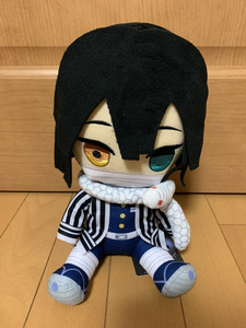 即決 送料込み 未使用品 鬼滅の刃 蛇柱・伊黒小芭内 UFOキャッチャー BIG ぬいぐるみVol.6 非売品 全長約25センチ いぐろ おばない