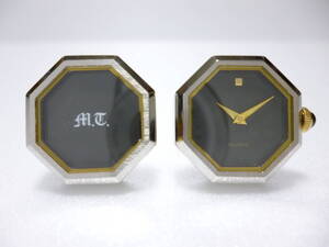 時計 カフス 極美品!!