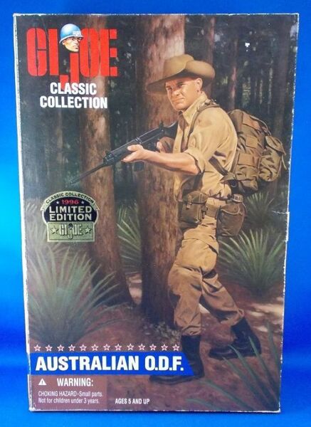 未開封 US版 G.I.ジョー クラシックコレクション 1996リミテッドエディション AUSTRALIAN O.D.F GI JOE CLASSIC COLLECTION ハズブロ