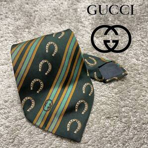 グッチ GUCCI ネクタイ シンプル 総柄 ビジネス スーツ フォーマル ブランド ハイブランド ラグジュアリーブランド デットストック