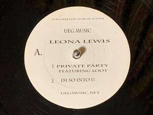 LEONA LEWIS ♪PRIVATE PARTY / I'M SO INTO U UK オリジナル