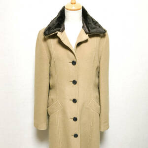  Tomorrowland coat McAfee wool 100% attaching collar L corresponding AF2111-17-S8-M10