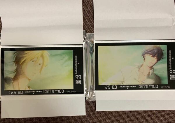 BANANA FISH アクリルブロック 第二弾 ブラインド アッシュ 英二 2点