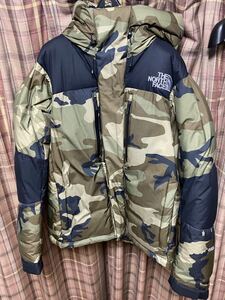 THE NORTH FACE バルトロ ライトジャケット 迷彩 サイズL ダウンジャケット 美品 袋付き ザノースフェイス