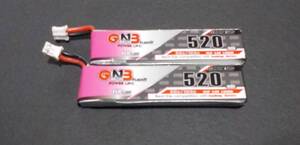 2個セット HV3.8Vリポバッテリー 520mAh GNB バースト160C! PH2.0