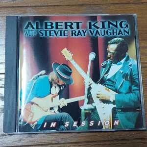 ALBERT KING with STEVIE RAY VAUGHAN / IN SESSION 輸入盤CD 1999年　STAX