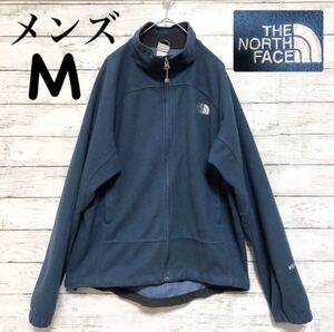 THE NORTH FACE 古着 フリースジャケット フリース ノースフェイス メンズ フリースアウター ブルー フルジップ