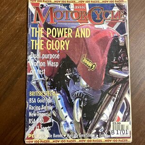 B1701 2000　 「The Classic MOTOR CYCLE」クラシックモーターサイクル 英国　旧車雑誌　英国車 古本　雑誌 旧車　ビンテージ　自動車