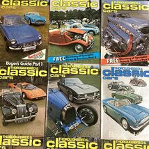 B1719　1977　　12冊セット「THOROUGHBRED&Classic cars」 クラシックカー 英国車 カスタム 古本　雑誌 旧車　ビンテージ　自動車_画像2