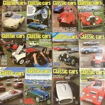 B1724　1982　　12冊セット「THOROUGHBRED&Classic cars」 クラシックカー 英国車 カスタム 古本　雑誌 旧車　ビンテージ　自動車_画像1