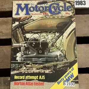 B1930　1983　 「THE CLASSIC MOTORCYCLE」クラシックモーターサイクル 旧車 　オートバイ　ヴィンテージバイク　英国車 　ビンテージ