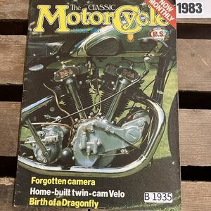 B1935　1983　 「THE CLASSIC MOTORCYCLE」クラシックモーターサイクル 旧車 　オートバイ　ヴィンテージバイク　英国車 　ビンテージ