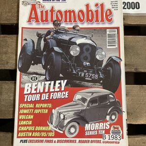 B1983　2000年 「THE AUTO MOBILE」オートモービル 英国旧車雑誌　英国車 カスタム 古本　雑誌 旧車　ビンテージ　自動車