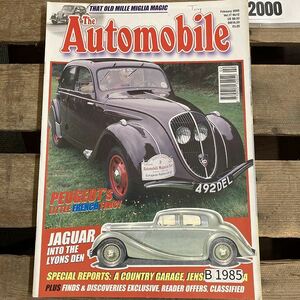 B1985　2000年 「THE AUTO MOBILE」オートモービル 英国旧車雑誌　英国車 カスタム 古本　雑誌 旧車　ビンテージ　自動車