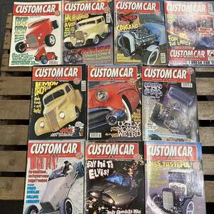 B2079　1998　10冊セット「CUSTOM CAR」カスタムカー　クラシックカー　英国車 カスタム 古本　雑誌 旧車　ビンテージ　自動車