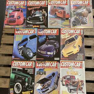 B2086　2003　10冊セット「CUSTOM CAR」カスタムカー　クラシックカー　英国車 カスタム 古本　雑誌 旧車　ビンテージ　自動車
