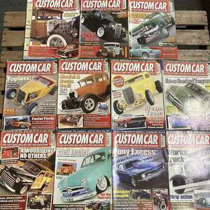 B2089　2006　11冊セット「CUSTOM CAR」カスタムカー　クラシックカー　英国車 カスタム 古本　雑誌 旧車　ビンテージ　自動車