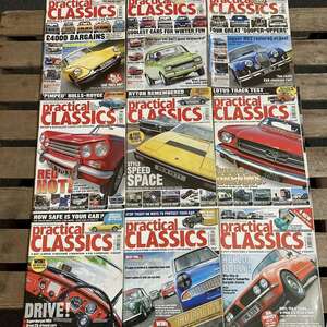 B2111　2006　9冊セット「PRACTICAL CLASSICS」 プラクティカル クラシック　旧車 雑誌　クラシックカー　英国車 ビンテージ　自動車