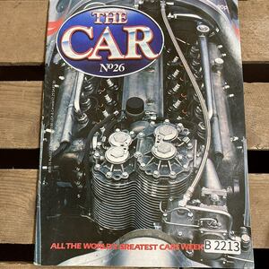 B2213　No.26　「THE CAR」カー　英国 旧車雑誌　英国 旧車 雑誌　クラシックカー　英国車 ビンテージ　自動車 レトロ　