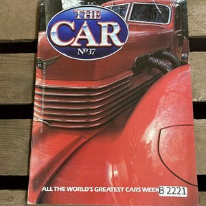 B2221　No.37　「THE CAR」カー　英国 旧車雑誌　英国 旧車 雑誌　クラシックカー　英国車 ビンテージ　自動車 レトロ　