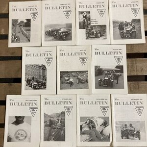 B2304　2006　 11冊セット「THE BULLETIN THE MORGAN CLUB」モーガンクラブ　クラシック 　オートバイ 英国車 旧車　ビンテージ