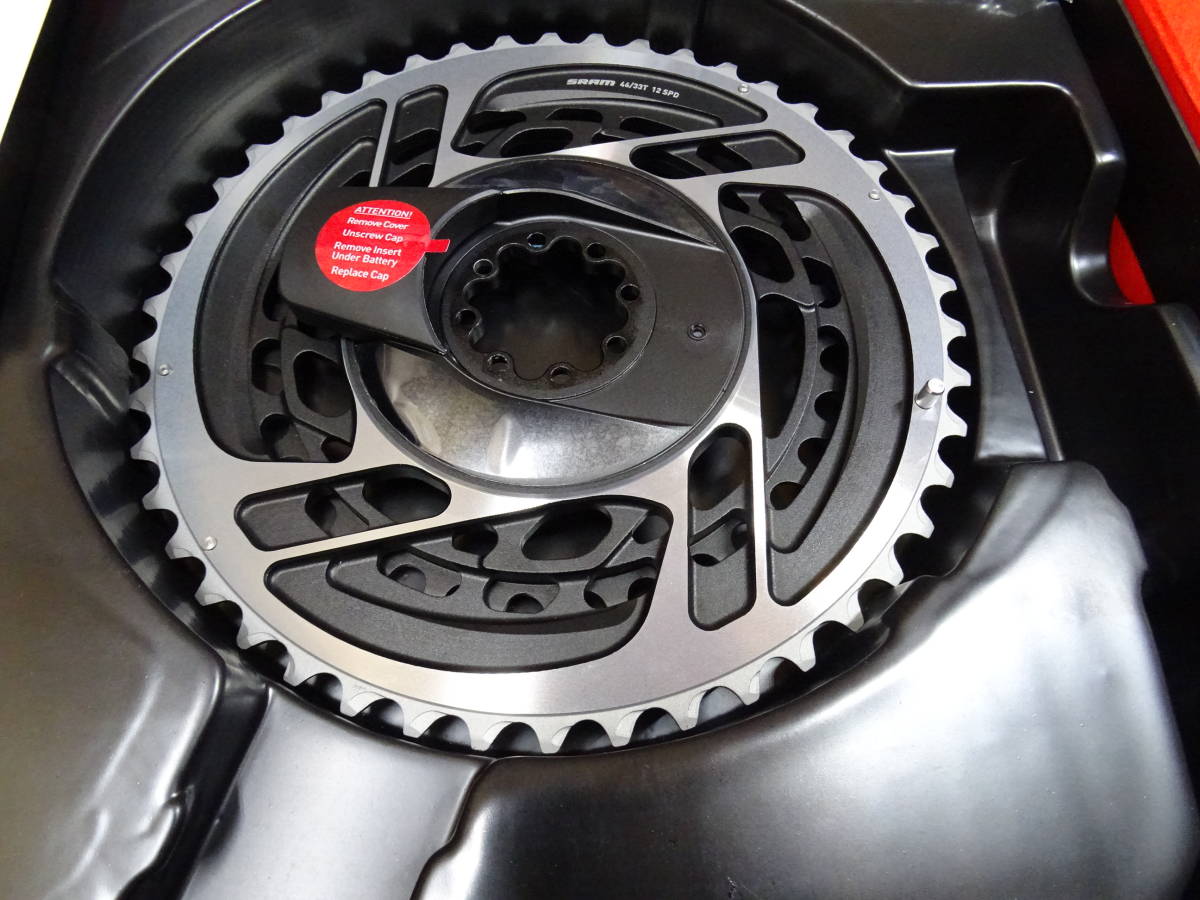 新品 SRAM スラム RED AXS POWER METER パワーメーター +チェーンリング46/33T